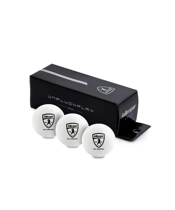 Killerspin UnPlugNPlay ping pong balls and presentation box